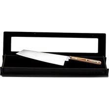Özel Seri El Yapımı Profesyonel Yekpare Çelik Kiritsuke Şef Bıçağı (30CM) - Özel Ahşap Kutulu