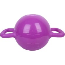 Mor Renkli, Su Dolu Kettlebell, Dayanıklı ve Kullanışlı Spor Ekipmanı Mor