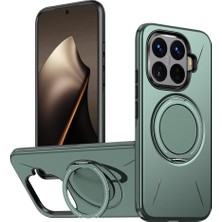 [mag-Forge] Xiaomi 15T Pro Için Kılıf 360° Dönebilen Standlı [magsafe ile Uyumlu] Xıaomı 15T Pro Koruyucu Güçlü Manyetikli Pc+Tpu Tasarım Darbelere Da