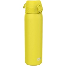 Hafif Çelik Su Şişesi, 600 Ml/20 Oz, Yalıtılmamış, Sızdırmaz, Kolay Açılır, Güvenli Kilit, Bulaşık Makinesinde Yıkanabilir, Kapaklı Kapak, Bardak Tutu