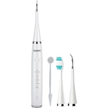 AMF14 Ultrasonik Diş Taş ve Plak Temizleme Cihazı - 5 Modlu, Ipx8 Su Geçirmez, Type-C Şarjlı Ağız Bakım Seti (800 Mah)