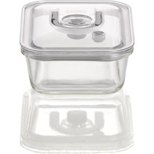 Vacuboxx El – Köşeli 1000 ml – Borosilikat Camdan Son Derece Sağlam Vakumlu Kap, Bpa Içermez, Isıya Dayanıklı, Bulaşık Makinesinde Yıkanabilir, Dondur