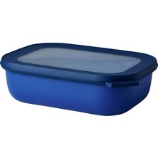 Multi Bowl Cirqula Dikdörtgen Saklama Kabı 1000 ml - Vivid Blue