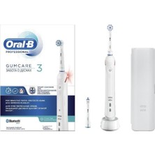 Gumcare 3 Smart Şarj Edilebilir Diş Fırçası, Bluetooth, Beyaz