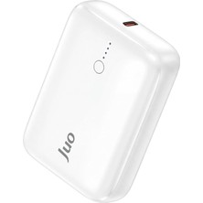10000MAH 20W Usb-A + Usb-C Powerbank Taşınabilir Hızlı Şarj Cihazı Beyaz