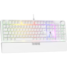 Lumina K1 Chromatic Argb Işıklandırma - Makro Yazılımlı - Red Switch - Bilek Destekli Mekanik Klavye
