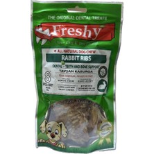 Köpek Ödülü, Tavşan Kaburga, Doğal Çiğneme, Diş Bakımı, 60 Gr, 8 Adet