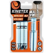 Bits Uç Set, Ph2-Pz2-Sl6, 4 Parça