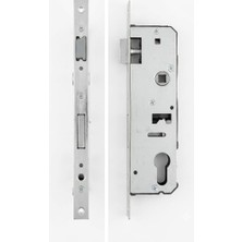 Pvc Balkon Banyo Wc Kapı Kilidi 35MM Kilit Yuvalı - Ofis Pvc Kapı Kilidi Dar Profil
