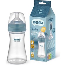 Kindy Antikolik Pp Biberon 250ML, 6-18 Ay, Orta Akış, Mavi