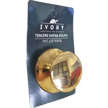 Ivory Metal Altın Rengi Tencere Kapak Kulpu - (TK0040)