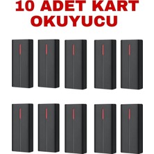 SR-207 Em-W IP68 Rfıd Proximity Kart Okuyucu 125 Khz 10.000 Kullanıcı Kapasiteli Dış Ortam Geçiş Sistemi 10 Adet