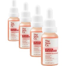 Görkito The Skin Co.%10 Aha%2 Bha Cilt Tonu Eşitleyici & Gözenek Sıkılaştırıcı Peeling Serum 20 ml (4 Paketi)