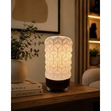 Lampsha Geometrik Masa Lambası
