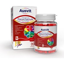Focus Formula – Fosfotidilserin ve L-Teanin Içeren Kapsül Takviye Edici Gıda 30 Vegan Caps