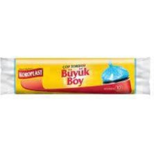 Büyük Boy Güçlü Çöp Torbası 10'lu