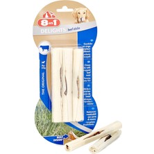 Delights Beef Sticks Sığır Etli Çiğneme Çubukları, 75 gr Köpek Ödülü