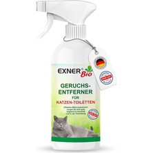 Kedi Tuvaletleri Için Koku Giderici - Kedi Idrarında Leke ve Kokulara Karşı Mikroorganizmalar, %100 Doğal ve Nazik - 500 ml Sprey Şişesi
