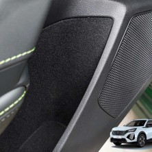 Peugeot 2008 Uyumlu Konfor Seti̇ Eşya Saklama Cepleri Için Hazır Kumaş Kaplama Ses Giderici Izolasyon Amaçlı Set (Koldayama Var)