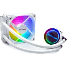 Nitro Cold 100 Intel ve Amd Destekli Rgb Fanlı Infinite Panel 120MM Sıvı Soğutma Sistemi-Kılavuzlu (Beyaz)
