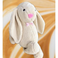 Uyku Arkadaşım Uzun Kulak Bunny Peluş Tavşan 65 cm Bej