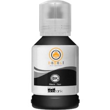 Dereli Epson Uyumlu 105/106 Siyah Pigment Muadil Mürekkep, 140ML, M1120 M2170 M3170 L7160 L7180 Için Uyumlu, Su Bazlı