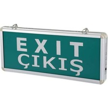 CT-9175 3 Watt Acil Çıkış Exıt Levhası Ledli Şarjlı