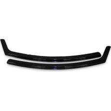Ferrous Autoaccessories Ford Fiesta ile Uyumlu Kromlu Cam Rüzgarlığı 2 Parça 2008-2017