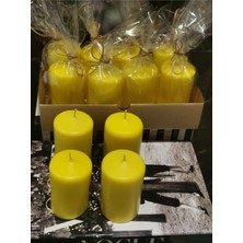 Iv Candles Citronella Sineksavar Limon Sarısı 4'lü Baton Mum