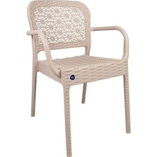 Mandella Ares Rattan Koltuk (2 Adet) Çölbeji