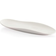 Schafer Nice Uzun Oval Servis Tabağı 23 cm 1 Parça-Beyaz