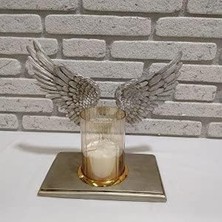 Bergama Melek Kanadı Dekoratif Mumluk