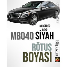 Otomobil Çizik Giderici Rötuş Boyası MB040 Siyah 20ML, MB040-2FF