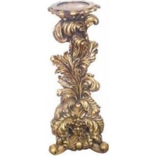 Dekoratif Tekli Şamdan – Salon Takımı 75X30 cm – Vintage & Zarif Tasarım