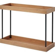 Tezgah Üstü Düzenleyici, Bambu, 38X13X28 cm
