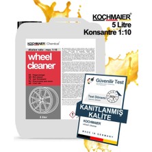 Günlük Jant Temizleyici – Hafif Kir ve Toz Sökücü, Hassas Yüzey Dostu – Düzenli Bakım Için Pratik Jant Temizleyici Konsantre 1:10 (5 Litre/kg)