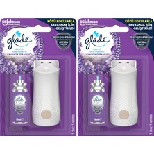 Banyo Hava Tazeleyici Cihaz ve Yedek Lavanta Ferahlığı 10 ml (2 Paketi)