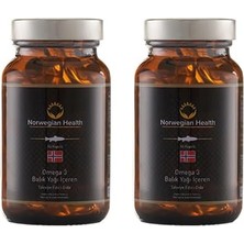 Omega 3 60 Kapsül 1000 Mg | Somon&morina Balık Yağı x 2 Adet