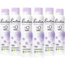 Detox Floral Kadın Alüminyumsuz Vegan Deodorant 6X150 ml