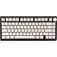 Klasse K75 He Manyetik Klavye (Mist Pearl)