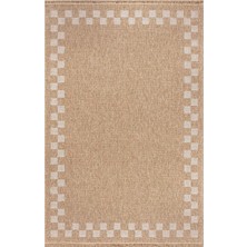 Fibra Natural Krem Halı Kilim Salon Oturma Odası Yolluk Yatak Odası Koridor Halısı A0705A, 120 x 180