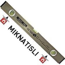 Bay-Tec Alüminyum Mıknatıslı Su Terazisi 60 cm
