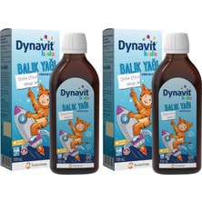 Kids Balık Yağı 150 ml - Çocuklar Için 1300MG Balık Yağı, Omega-3, Epa, Dha - Portakal Aromalı (2 Paketi)