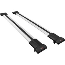 Accessorypart Dacia Duster 2014-2018 Arası ile Uyumlu Fly Model Ara Atkı Tavan Barı Gri