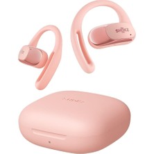 Openfit Air True Wireless, Bluetooth 5.2, Açık Kulak Tasarımı, IP54 Suya Dayanıklılık, 28 Saat Pil Ömrü, Kablosuz Kulaklık - Pembe