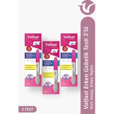 Valfast Erken Gebelik Testi Üç Adet (3)