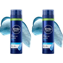Men Erkek Nemlendirici Tıraş Jeli Protect&amp;amp;amp;care 200 Ml, Kuru Ciltler Için, Pürüzsüz Tıraş (2 Paketi)