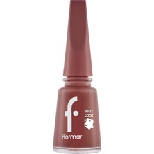 Flormar Jel Görünümlü Parlak Oje (Bordomsu Mor) - Jelly Look Nail ENAMEL-JL61 Plum It UP-8690604612819