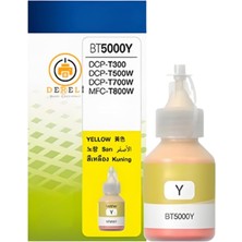Brother Uyumlu BT5000 Sarı Muadil Mürekkep, 50ML, DCP-T300, T500W, T510W, T520W, T700W, T720DW, MFC-T800W Için