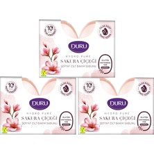 Duru Hydro Pure Sakuraçiçeği 6 Adet Sabun 3X270 gr